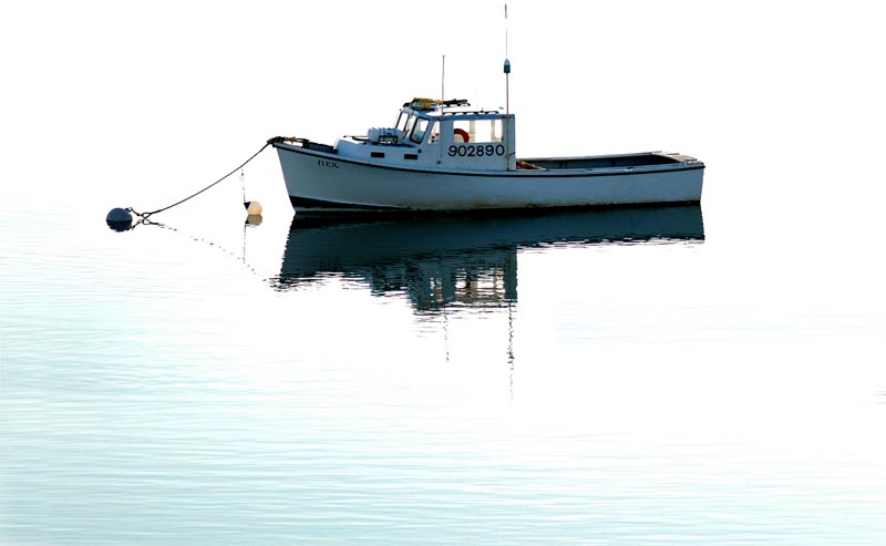 Boat in Cape Cod Bay